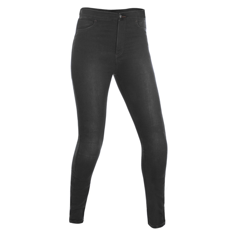 Skrátené dámske legíny Oxford Jeggings čierne