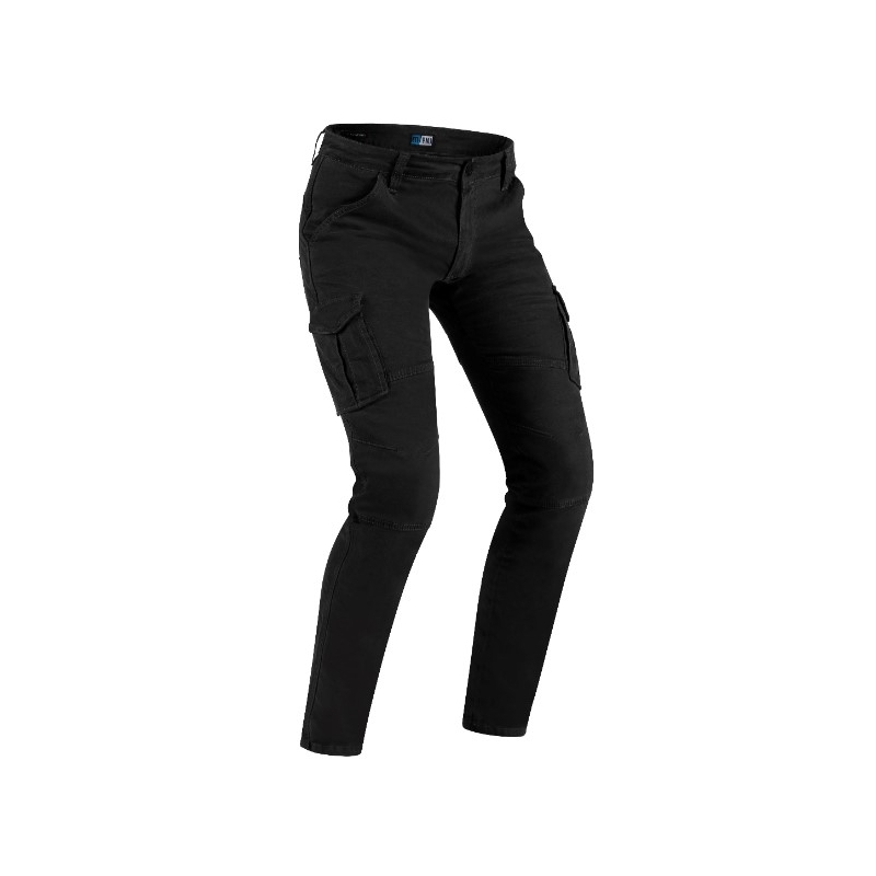 Jeansy na motocykel PMJ Santiago čierne výpredaj