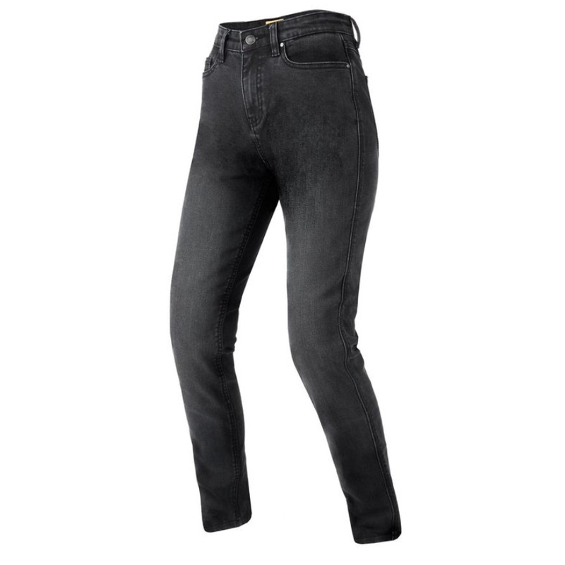 Dámske jeansy na motocykel BROGER Florida II čierne výpredaj