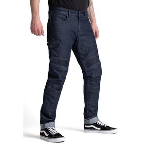 Jeansy na motocykel BROGER Ohio tmavo modré výpredaj