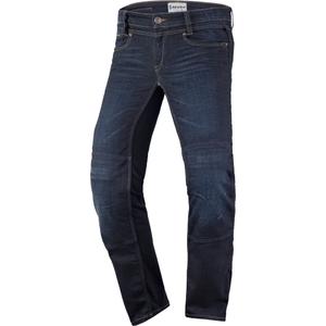 Dámske jeansy na motocykel SCOTT Denim Stretch modré