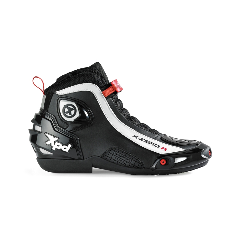 Topánky na motorku XPD X-Zero R čierno-biele
