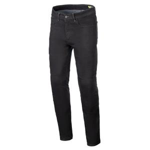 Džínsy na motorku Alpinestars Radium 2 Denim oprané čierne
