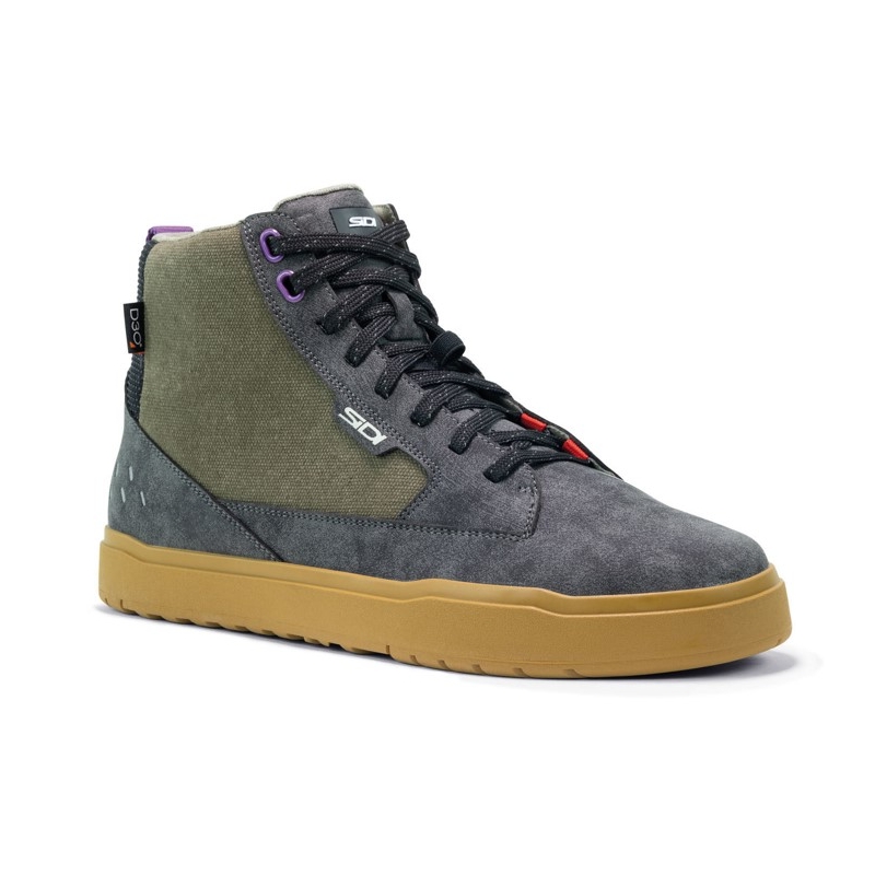 Topánky na motorku SIDI ARX šedo-zelené