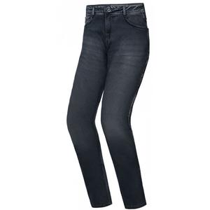 Dámske džínsy na motorku IXON Dany vyprané čierne