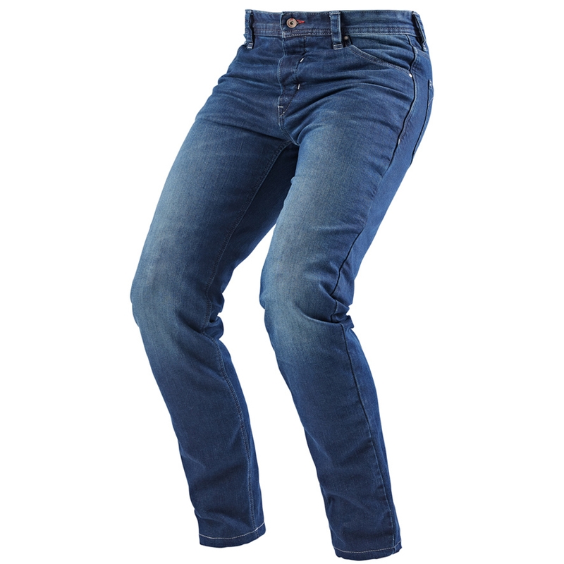 Džínsy na motorku Furygan D12 X Kevlar® Straight modré
