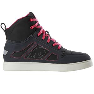 Topánky na motorku Furygan Angie D3O® čierno-ružové