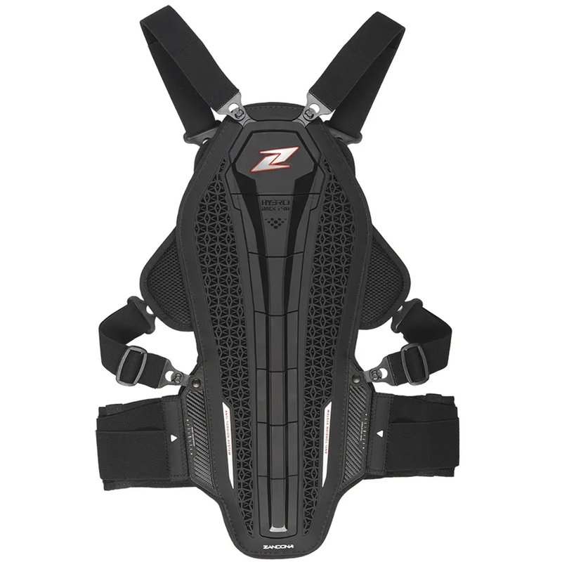 Chránič chrbtice a hrudníka Zandona Hybrid Armour X6 čierny 158 - 167 cm
