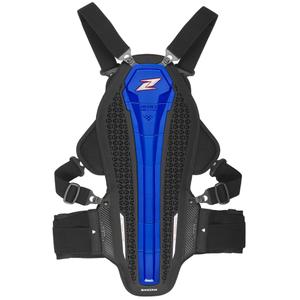 Chránič chrbtice a hrudníka Zandona Hybrid Armour X6 modrý 158 - 167 cm