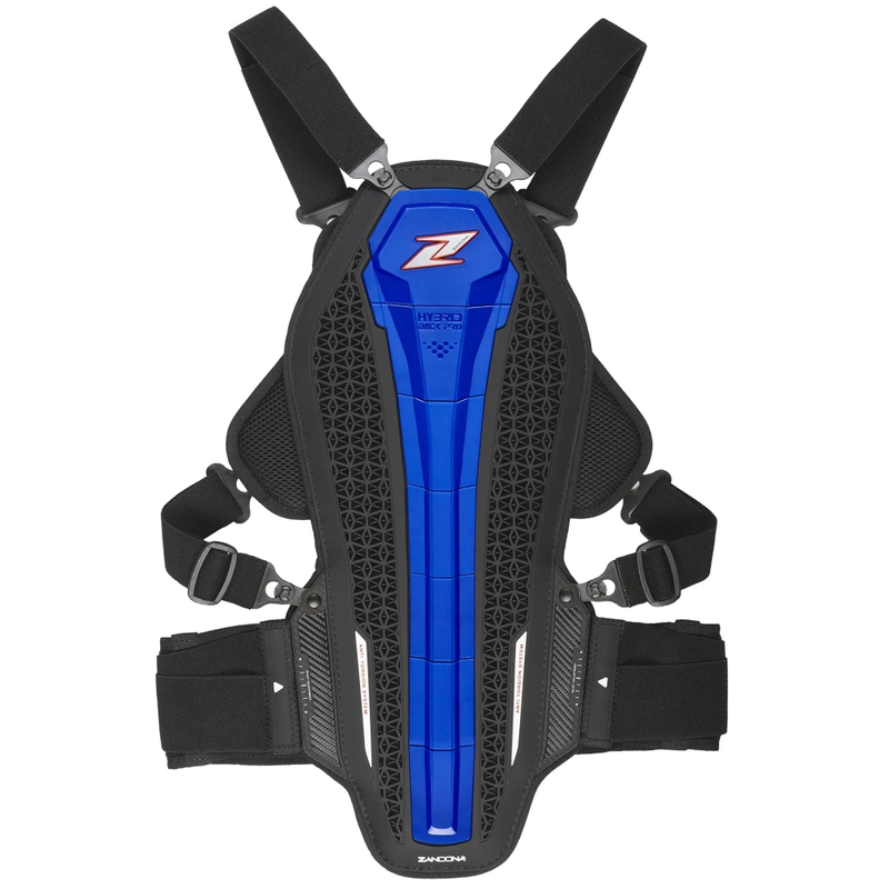 Chránič chrbtice a hrudníka Zandona Hybrid Armour X6 modrý 158 - 167 cm