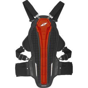 Chránič chrbtice a hrudníka Zandona Hybrid Armour X6 červený 158 - 167 cm