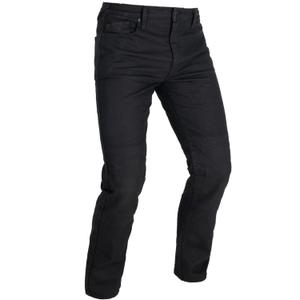 Džínsy na motorku Oxford Original Approved AAA Straight Jeans čierne
