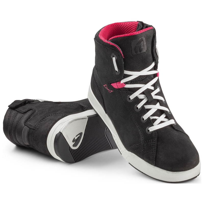 Dámske topánky na motorku Forma Swift X Fit Dry Lady čierno-biele