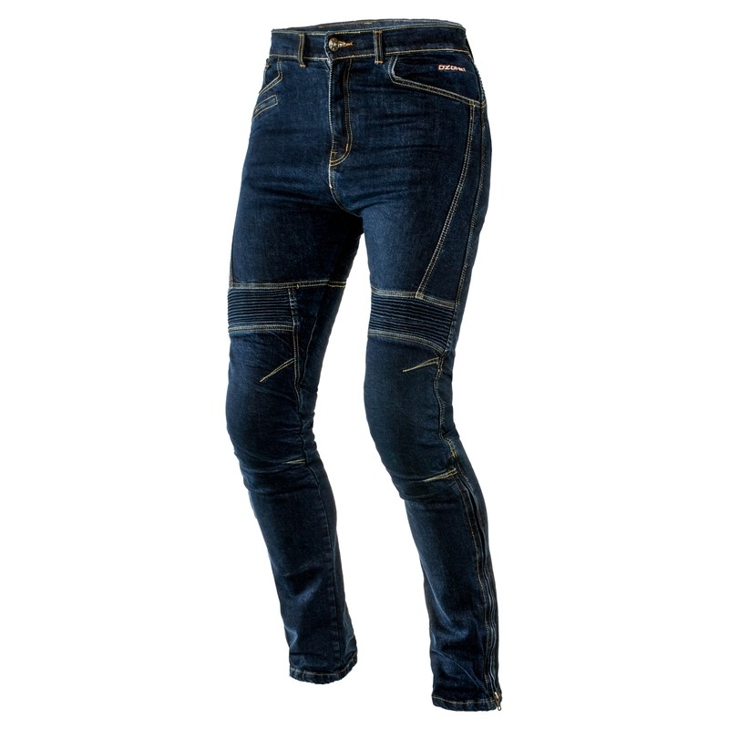 Jeansy na moto Ozone Raptor modré výpredaj