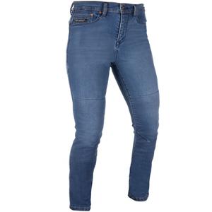 Dámske džínsy na motorku Oxford Sofia AA straight short jeans modré