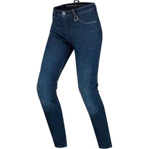 Dámske jeansy na motocykel Shima Devon tmavo modré