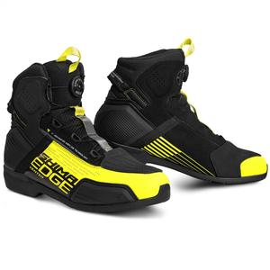 Topánky na motocykel Shima Edge Vent čierno-fluo žlté