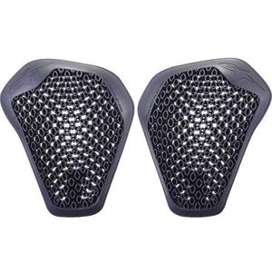 Vkladacie chrániče ramien Nucleon Flex PRO CE2 antracitovo-čierne