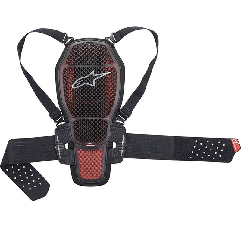 Chrbticový chránič Alpinestars Nucleon KR-1 CELL CE2 transparentno-šedo-červeno-čierny