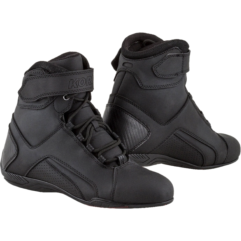 Čižmy na motocykel Kore Velcro 2.0 čierne