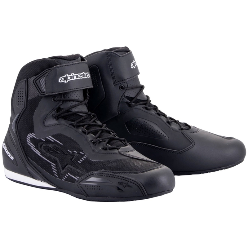 Topánky na motorku Alpinestars Faster-3 Rideknit čierno-šedé
