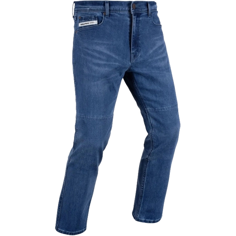 Džínsy na motorku Oxford Original Approved Tailor AA svetlomodré