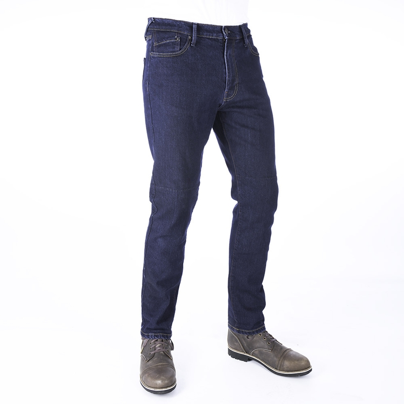 Jeansy na motocykel Oxford Original Approved Slim Fit modré