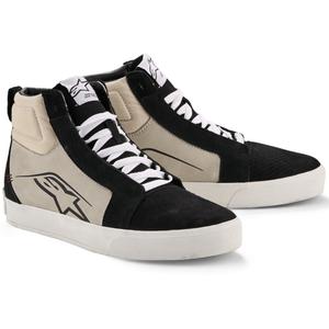 Boty na motorku Alpinestars Ride-63 Leather černo-světle šedo-bílé